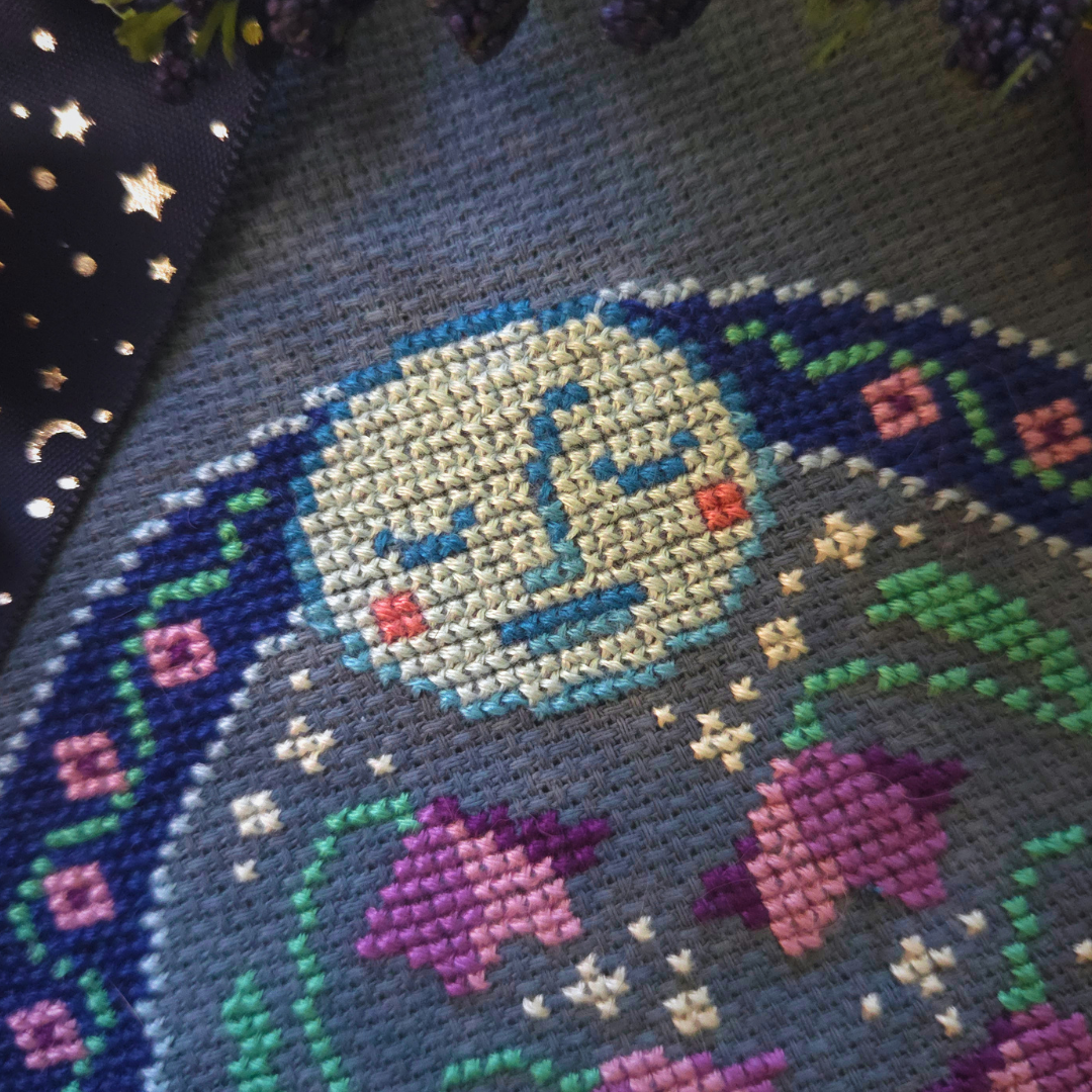 Night Blooms - BAD Stitch - Cross Stitch Pattern [Needlework Marketplace 2026]