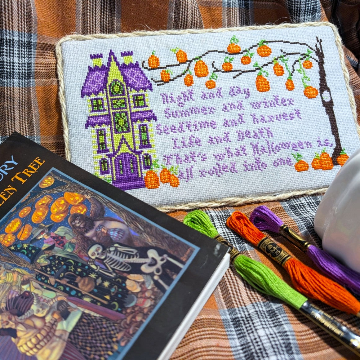 The Halloween Tree - The Cozy DH Stitchery - Cross Stitch Pattern [Needlework Marketplace 2026]