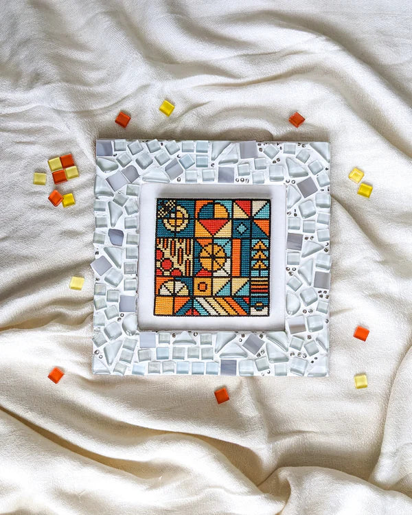 Summer Mosaic - Shaded Stitchery - Cross Stitch Pattern [Needlework Marketplace 2025]