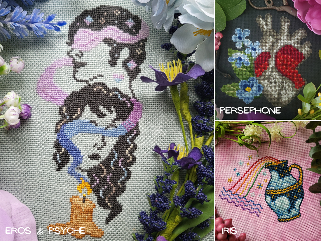 Pantheon - BADStitch - Cross Stitch Pattern Booklet [Needlework Marketplace 2025]