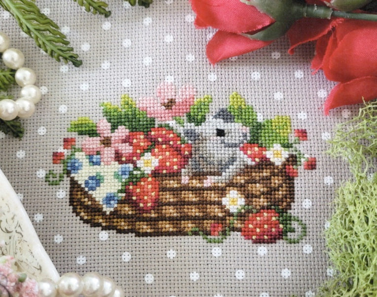Possum's Picnic - BAD Stitch - Cross Stitch Pattern