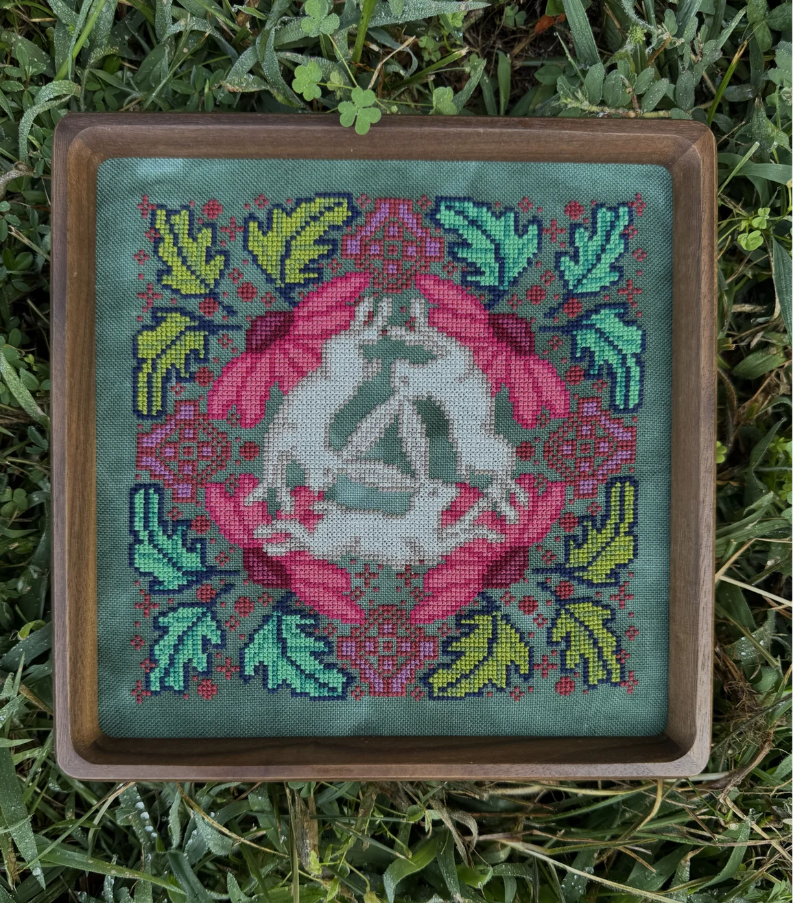 Meadow Kaleidoscope - The Marigold Needle - Cross Stitch Pattern [Needlework Marketplace 2026]