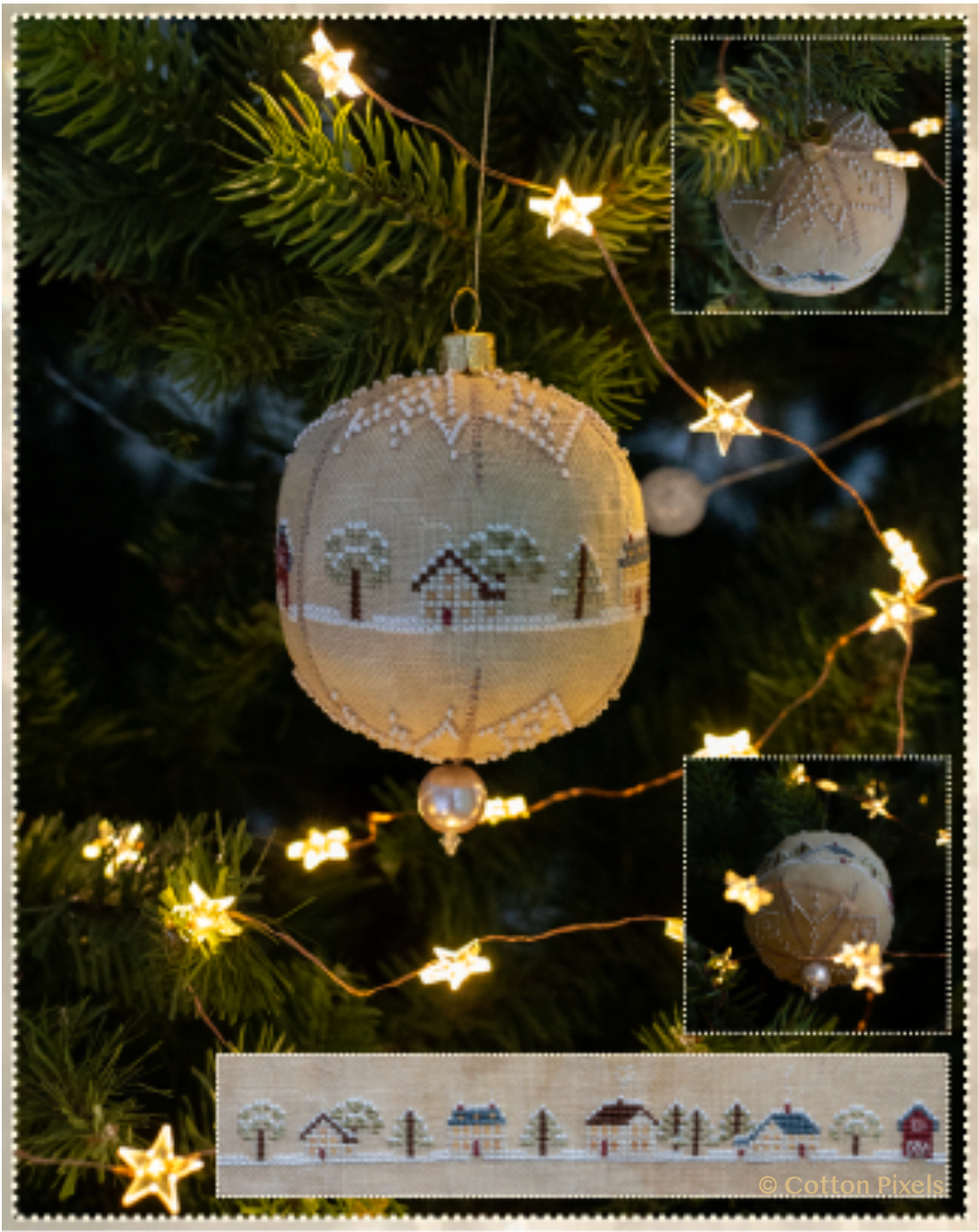 Winter Day - Cotton Pixels - Cross Stitch Pattern