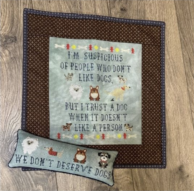 Dog Sampler - Rebel Stitcher Designs [Nashville 2025 Release]