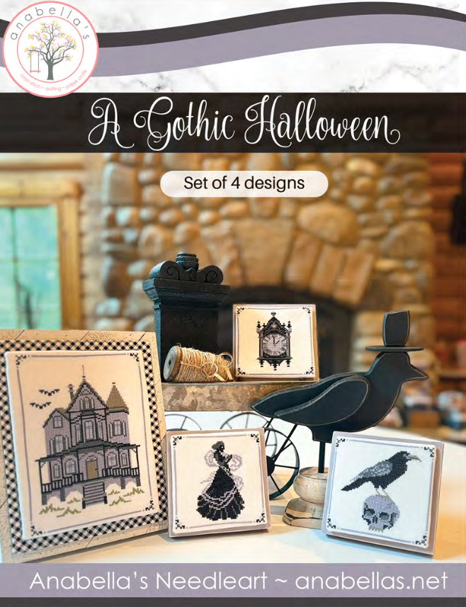 A Gothic Halloween - Anabella's - Cross Stitch Pattern [Needlework Marketplace 2025]