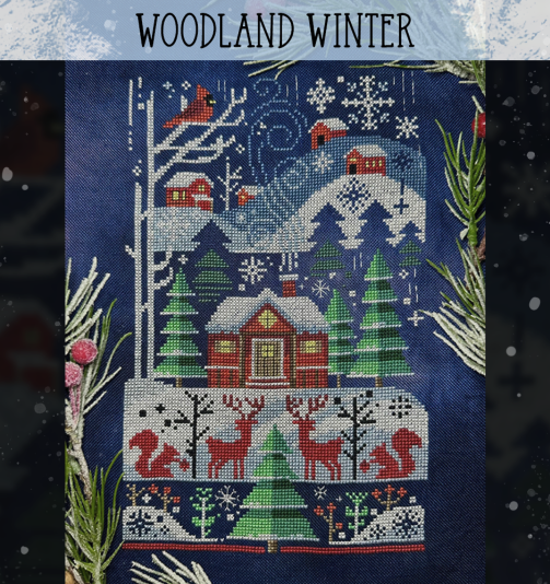 Woodland Winter - Autumn Lane Stitchery - Cross Stitch Pattern [Nashville 2026]