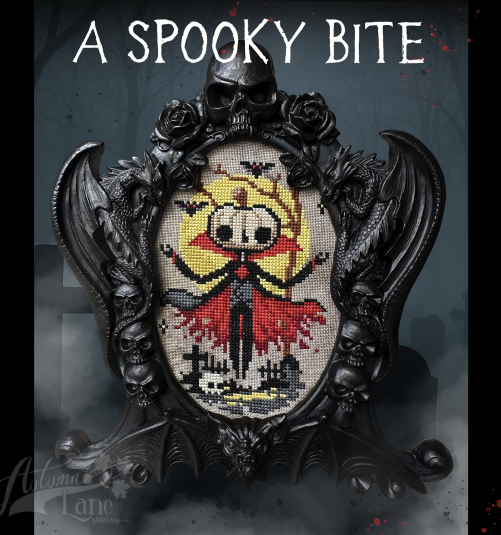 A Spooky Bite - Autumn Lane Stitchery - Cross Stitch Pattern [Nashville 2026]