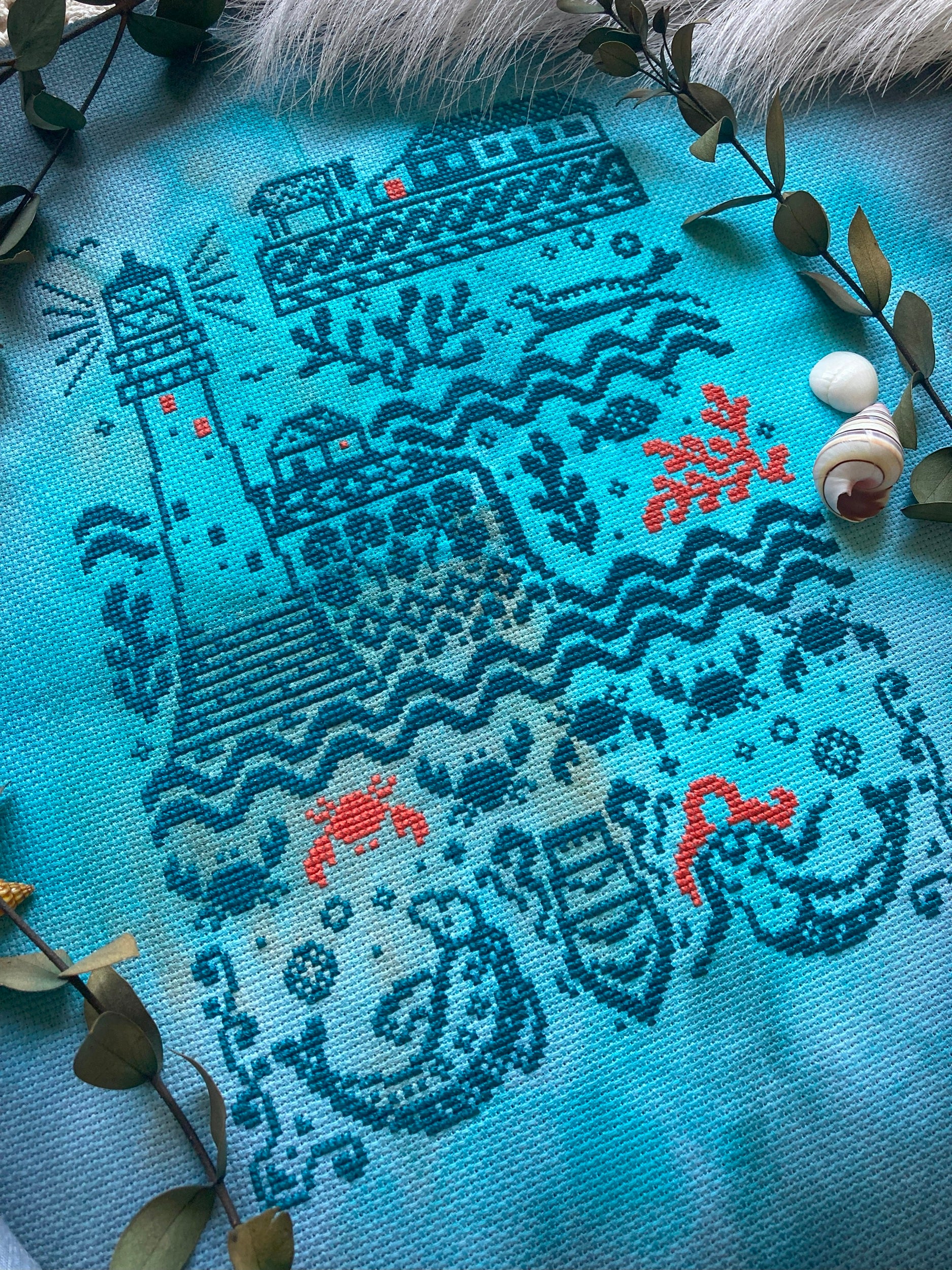 Selkie - Quaternion Creations - Cross Stitch Pattern [Needlework Marketplace 2025]