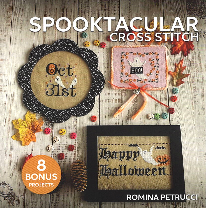 Spooktacular Cross Stitch by Romina Petrucci (Romy's Creations) - Cross Stitch Book