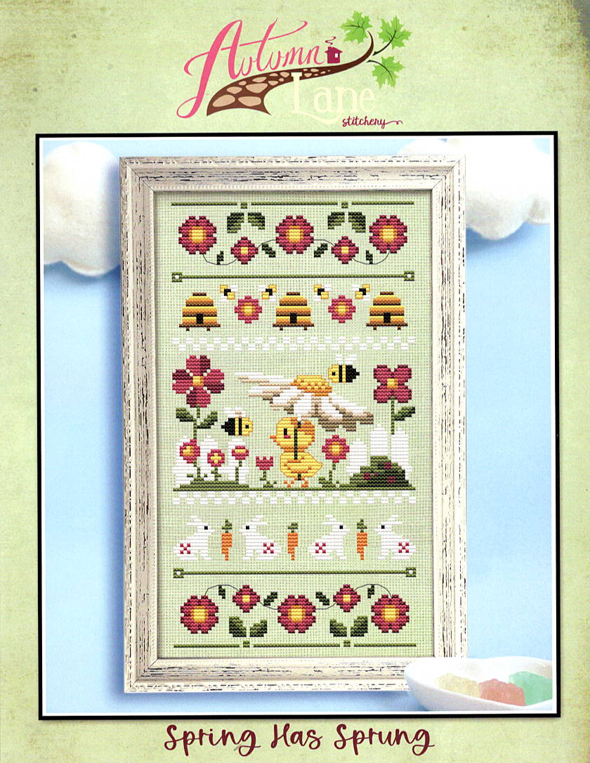 Spring Has Sprung - Autumn Lane Stitchery - Cross Stitch Pattern