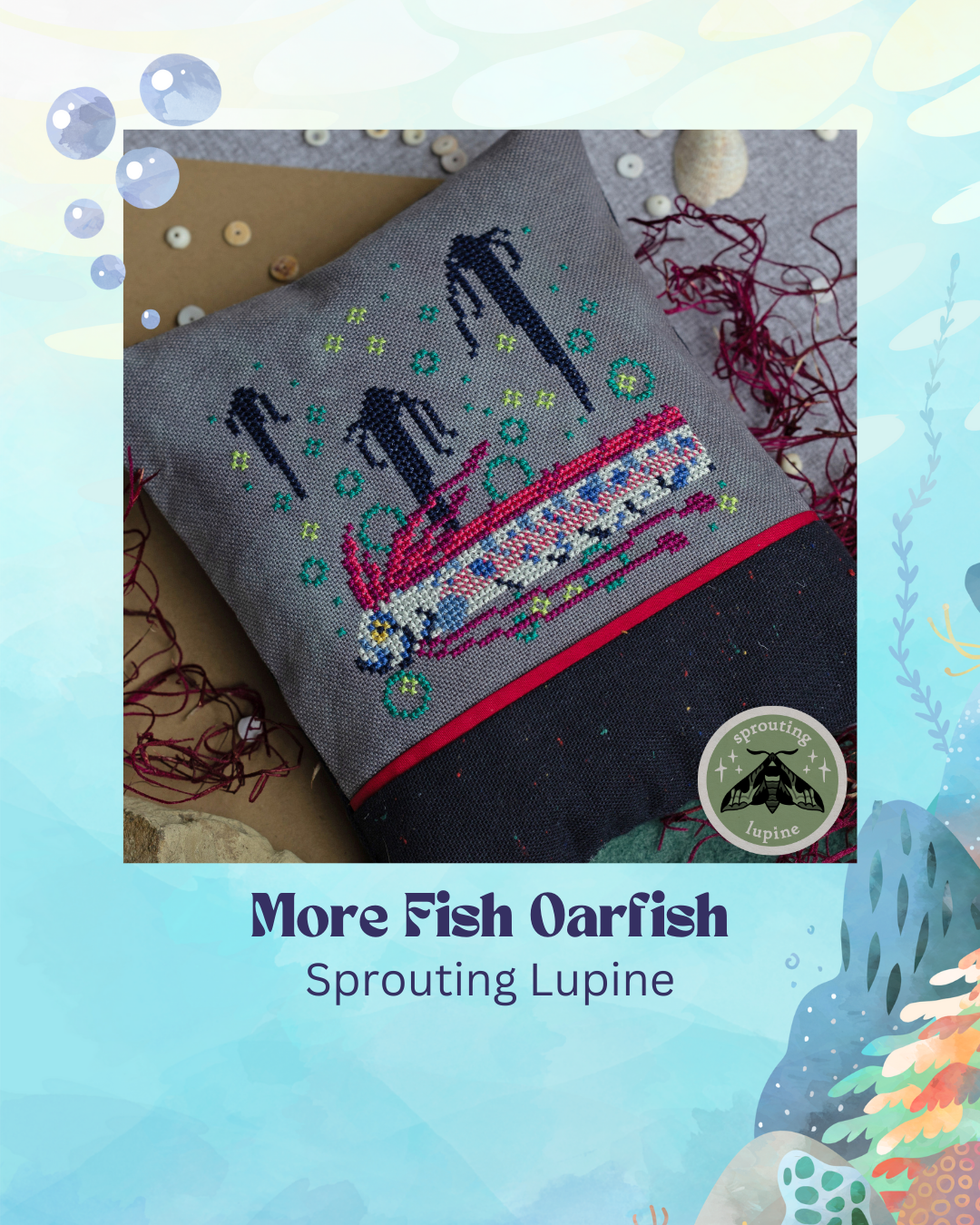 Spellbound Stitches Vol 4: Under The Sea - Cross Stitch Pattern [Needlework Marketplace 2025]