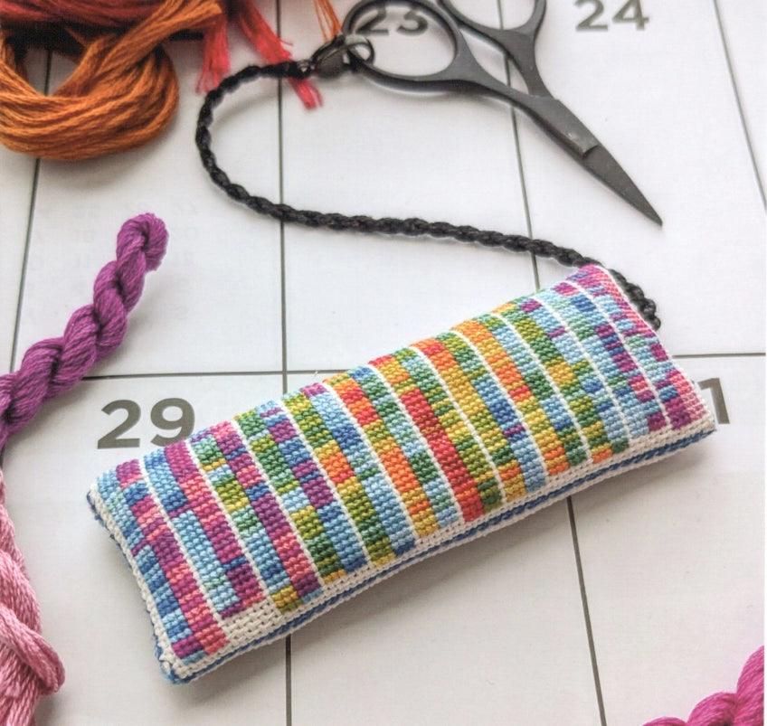 Temperature Year I: Monthly - Shaded Stitchery - Cross Stitch Pattern