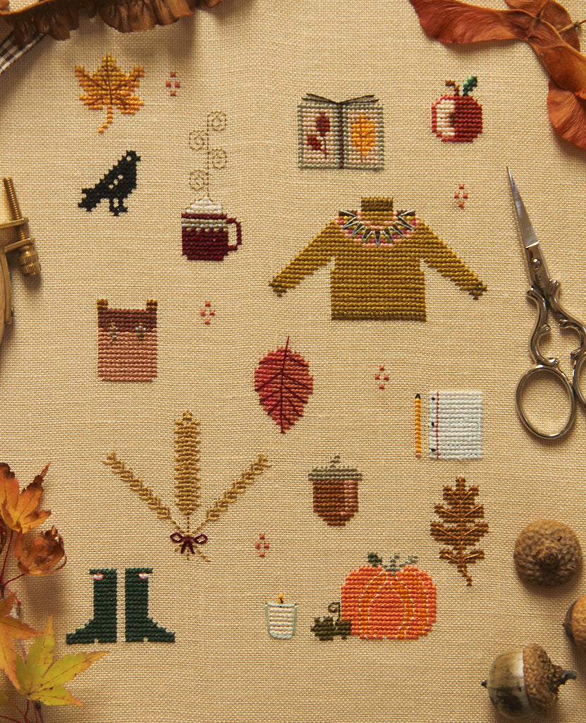 Things of Autumn - Posie - Cross Stitch Pattern