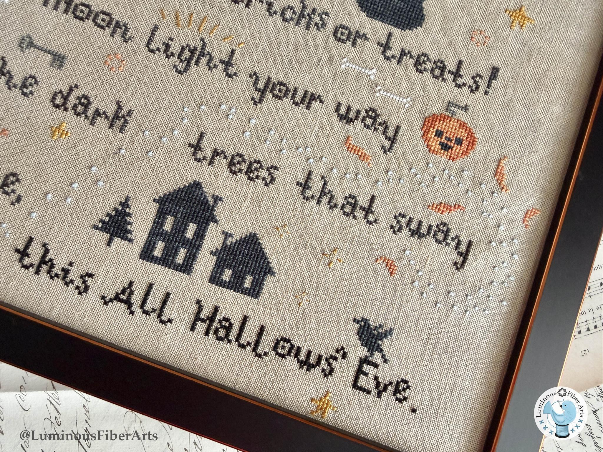 'Tis the Night - Luminous Fiber Arts - Cross Stitch Pattern [Needlework Marketplace 2026]