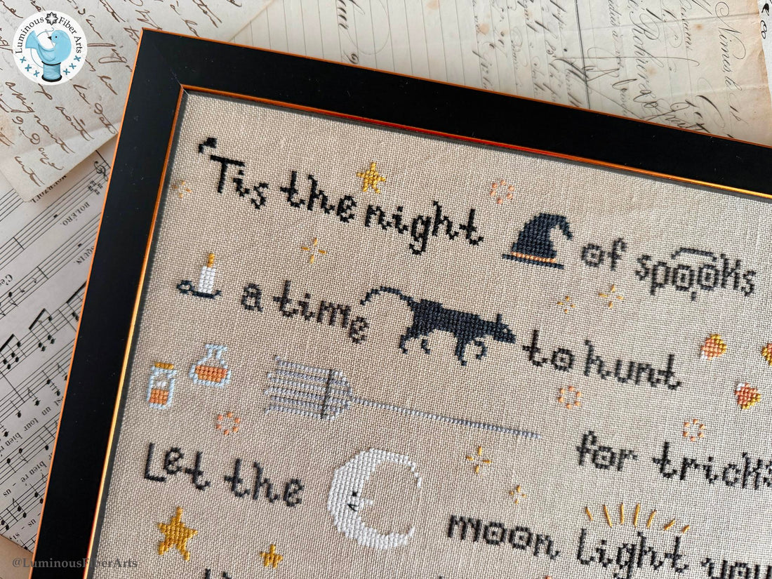 'Tis the Night - Luminous Fiber Arts - Cross Stitch Pattern [Needlework Marketplace 2026]