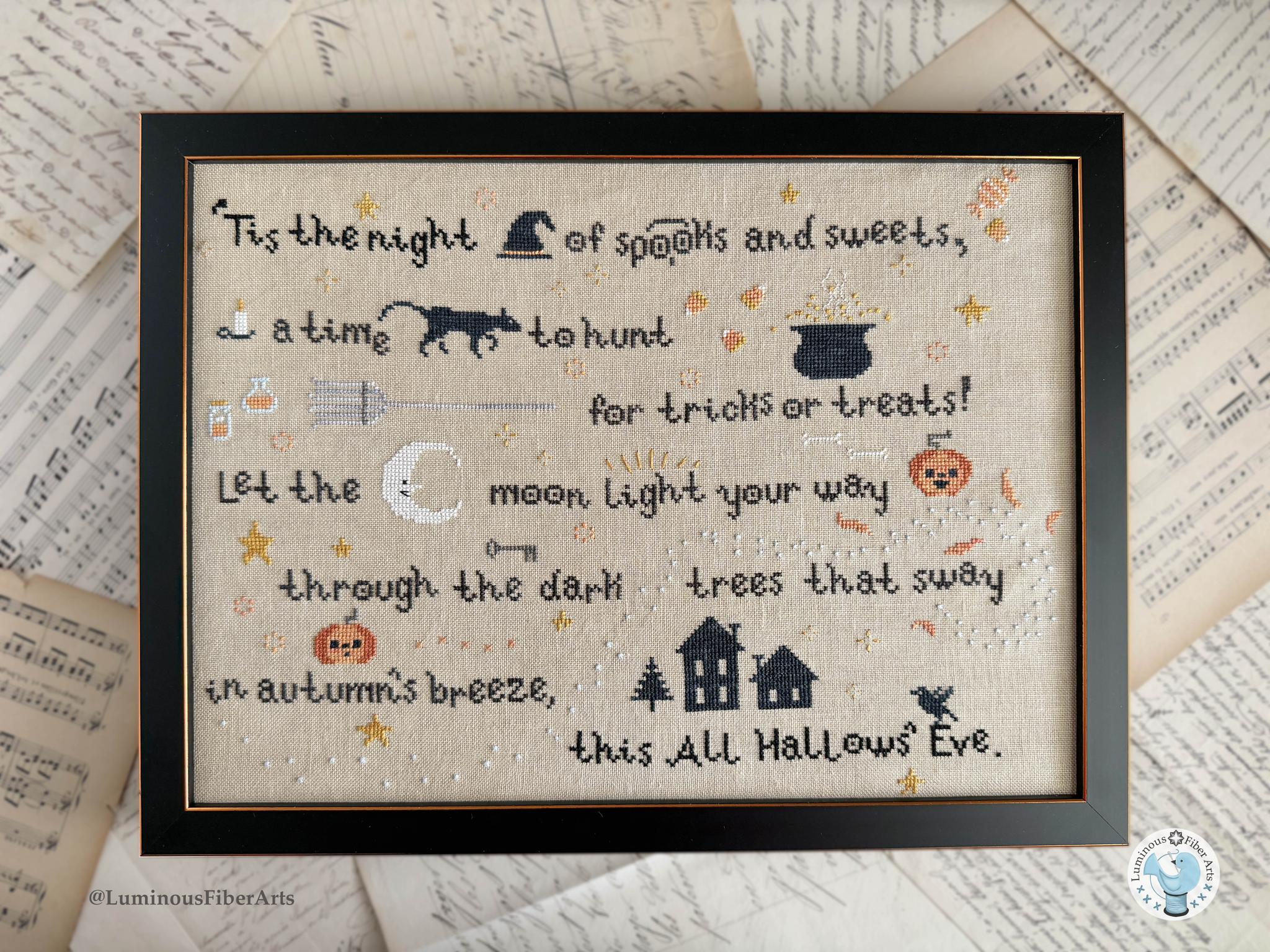 'Tis the Night - Luminous Fiber Arts - Cross Stitch Pattern [Needlework Marketplace 2026]