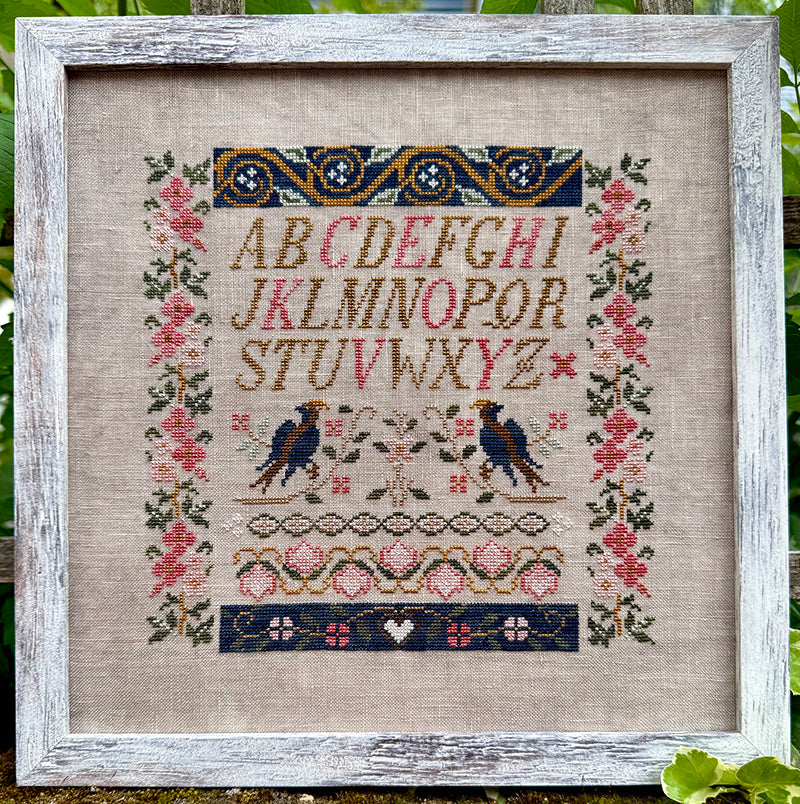 Two Blue Birds Sampler - Jan Hicks Creates! - Cross Stitch Pattern [Needlework Marketplace 2026]