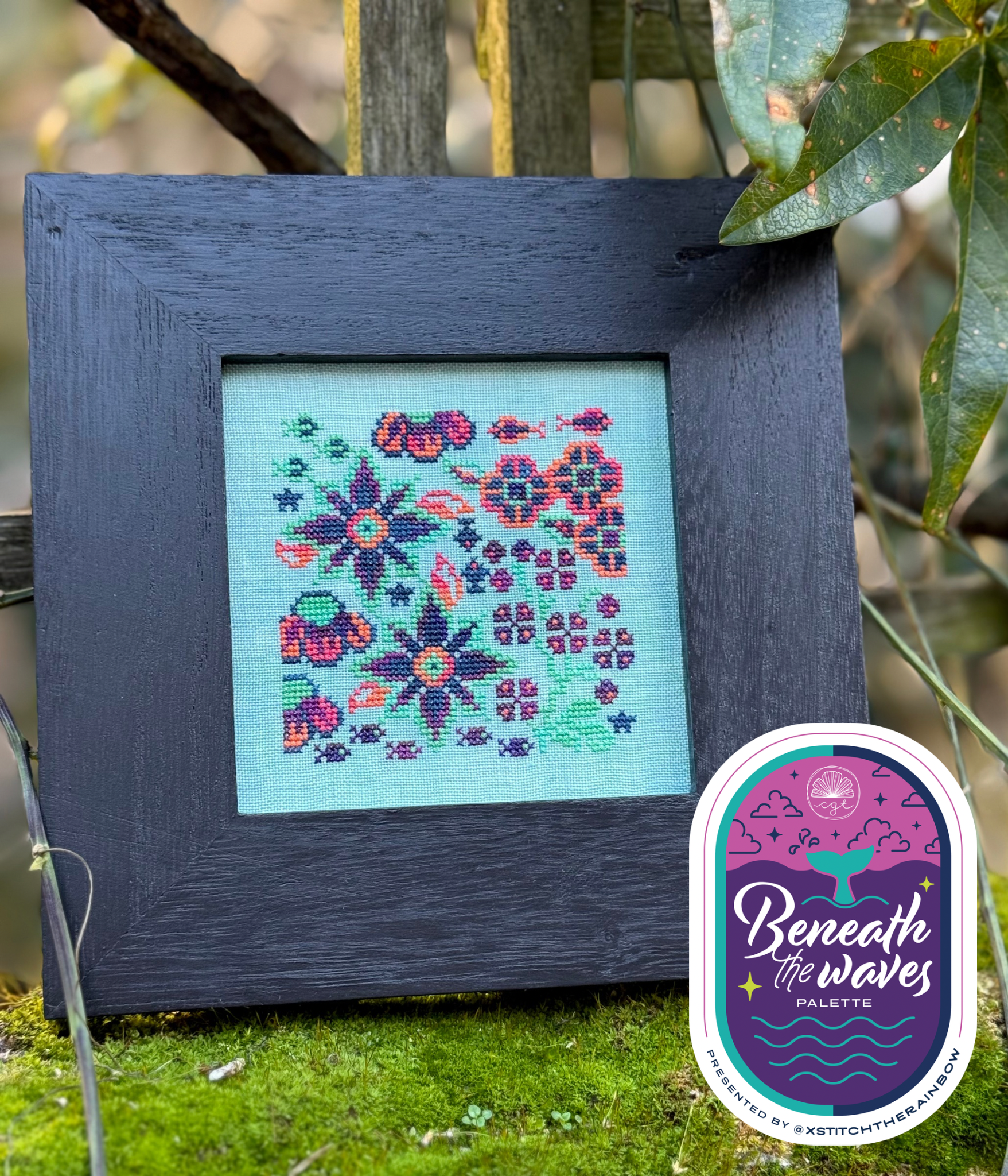 Underwater Garden (Beneath the Waves) - Jan Hicks Creates - Cross Stitch Pattern [Nashville 2026]