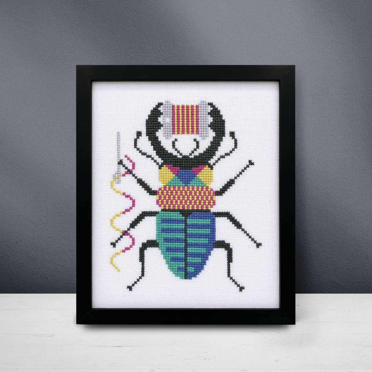 Stitchy Bug - Boomerang Stitches - Cross Stitch Pattern [Needlework Marketplace 2025]