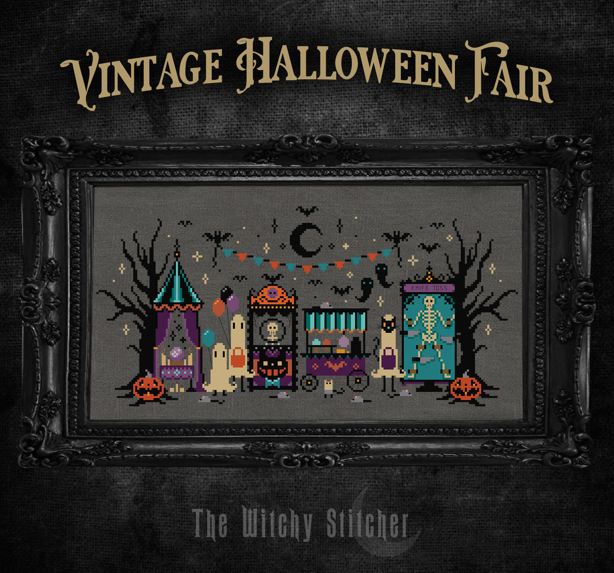 Vintage Halloween Fair - The Witchy Stitcher - Cross Stitch Pattern