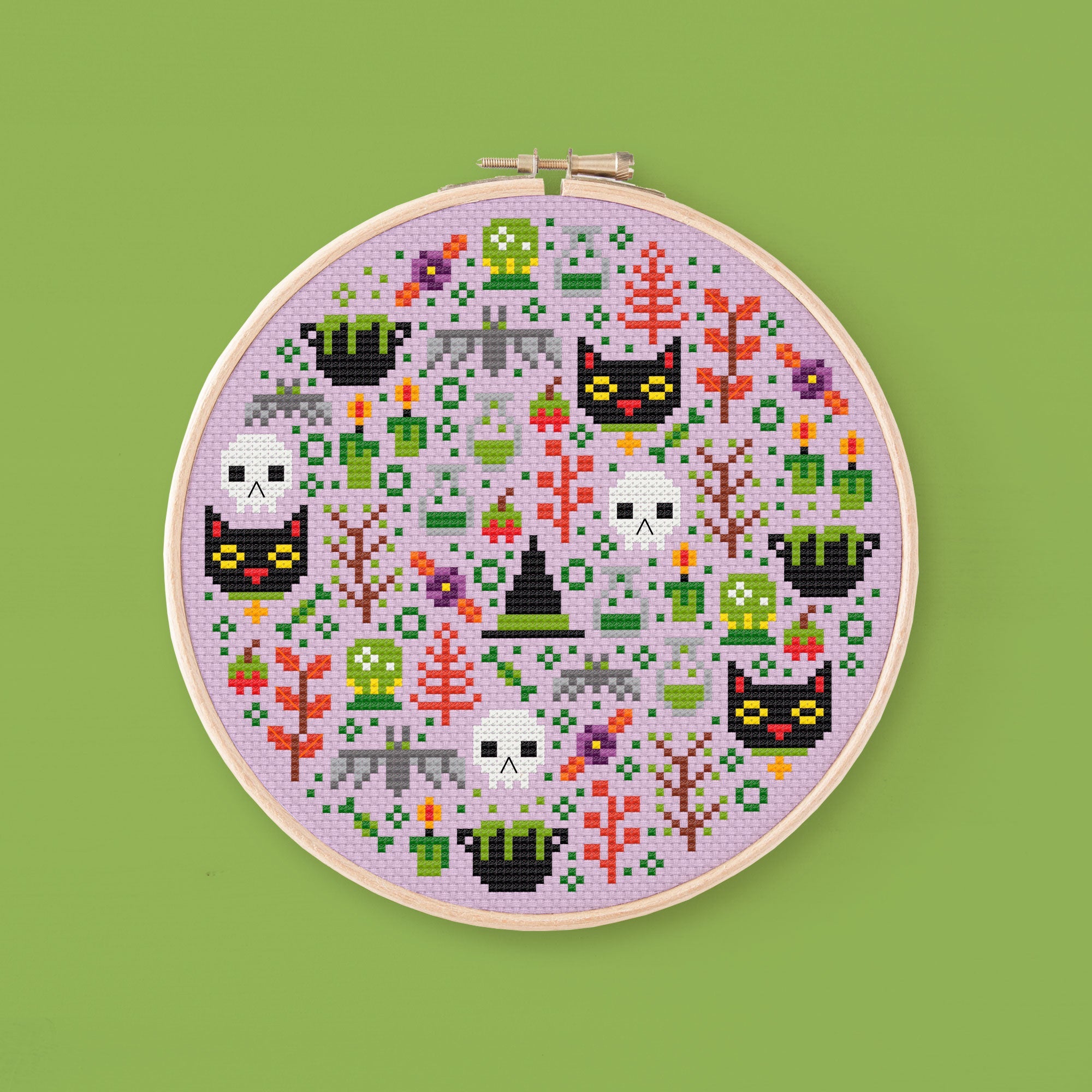 Witch's Hut - Una Buena Pieza - Cross Stitch Pattern