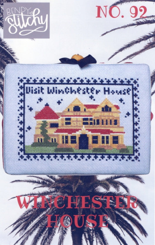 Winchester House (Design No. 92) - Bendy Stitchy Designs - Cross Stitch Pattern