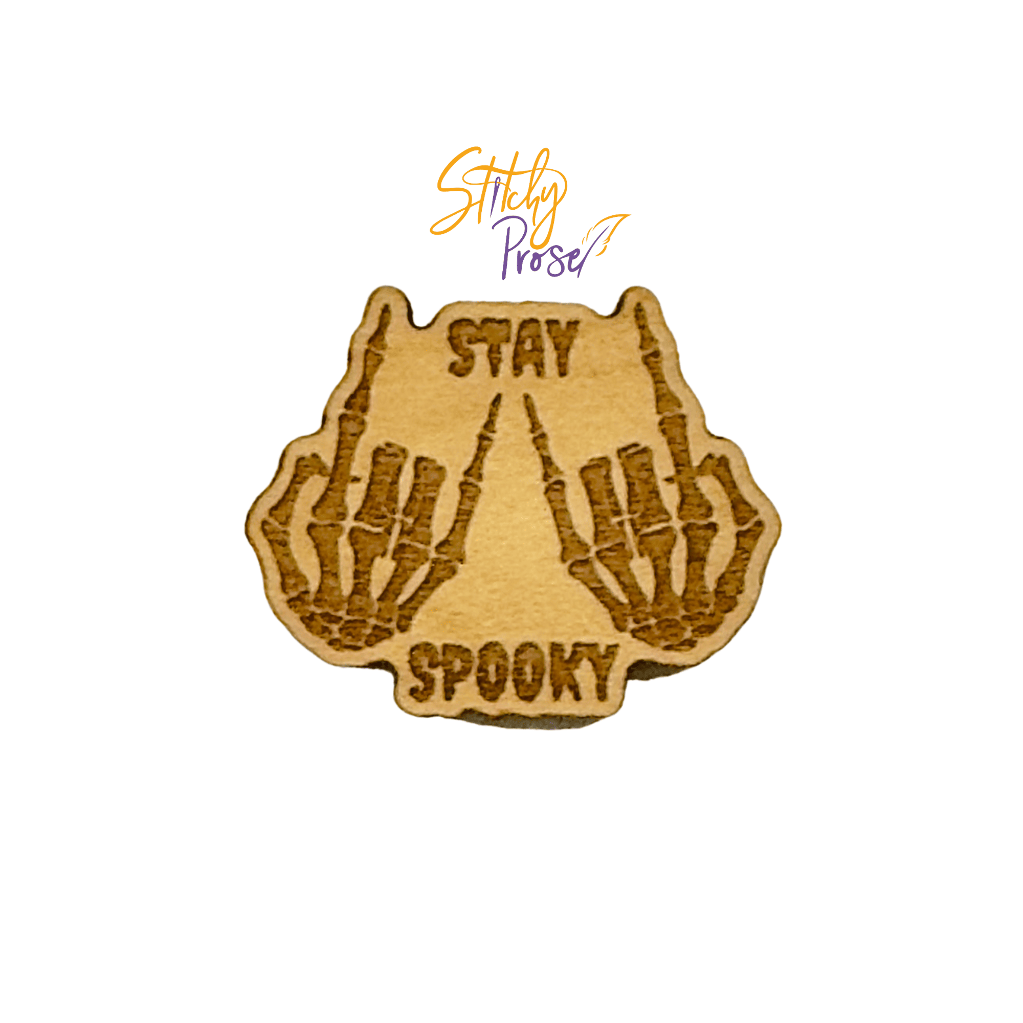 Stay Spooky Needle Minder - Stitchy Prose - Cross Stitch Notions