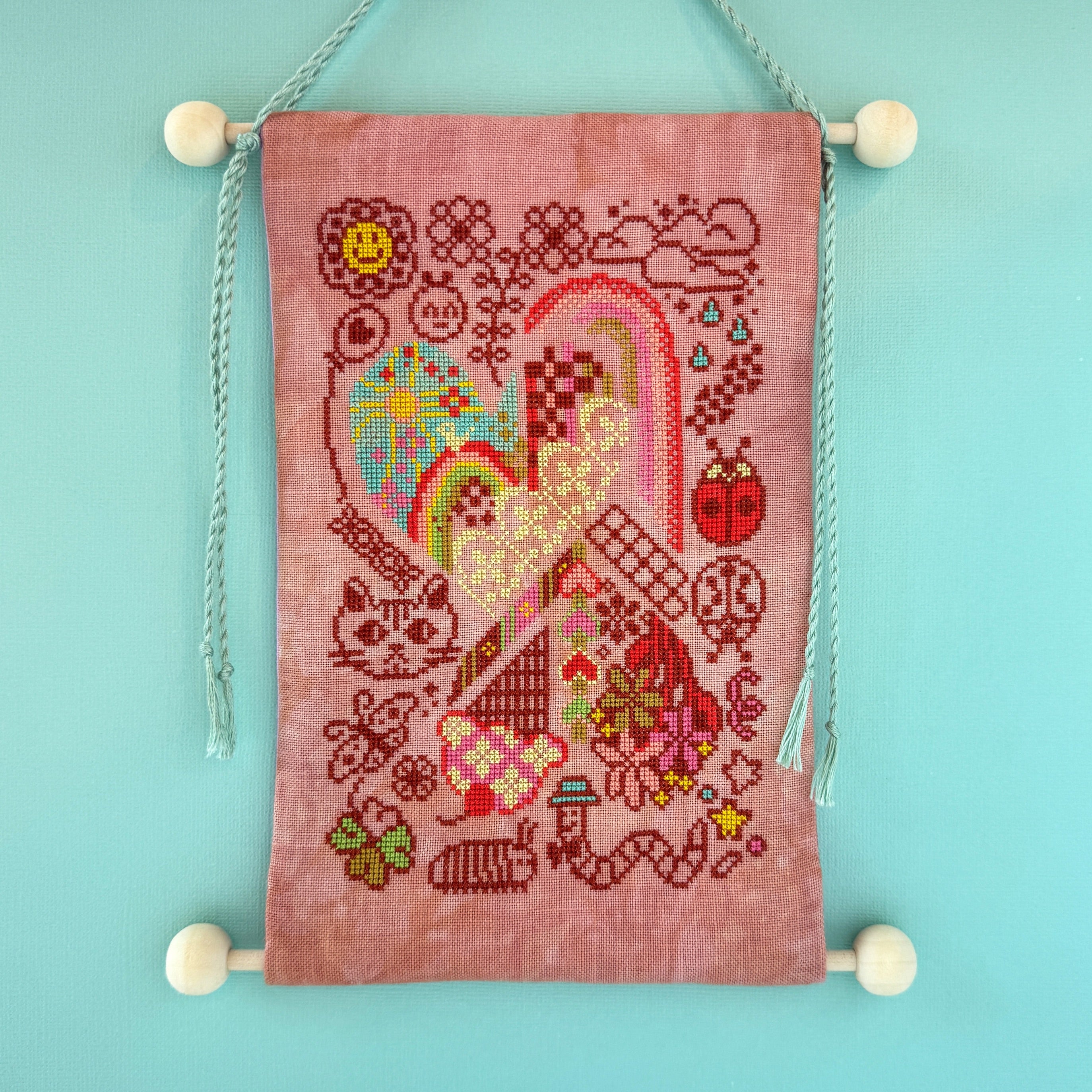 Circle Circle, Dot Dot - JEDxStitch - Cross Stitch Pattern [Needlework Marketplace 2025]