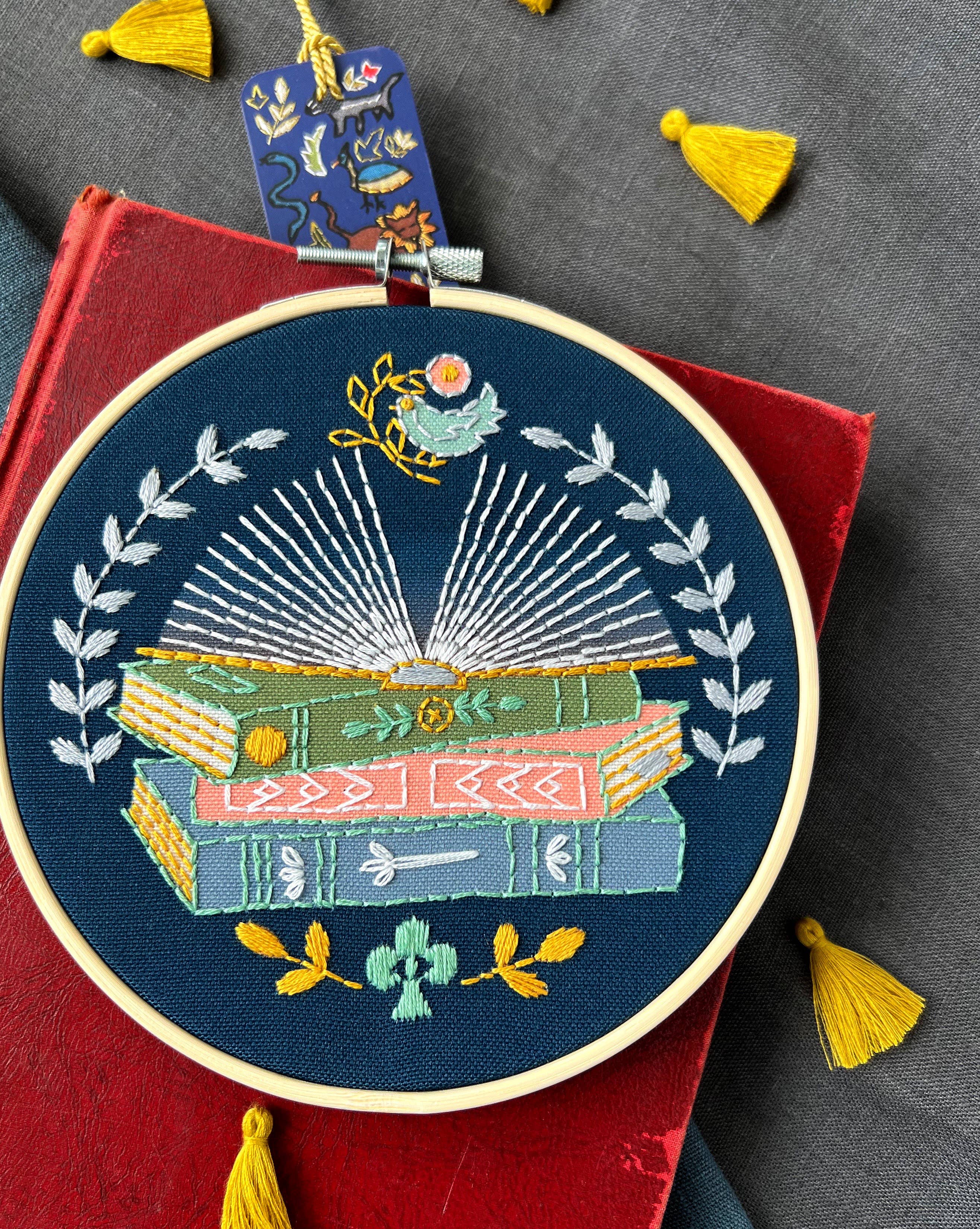 Reader Embroidery Kit - Rikrack