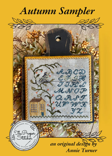 Autumn Sampler - The Proper Stitcher - Cross Stitch Pattern [Needlework Marketplace 2023 Exclusive]