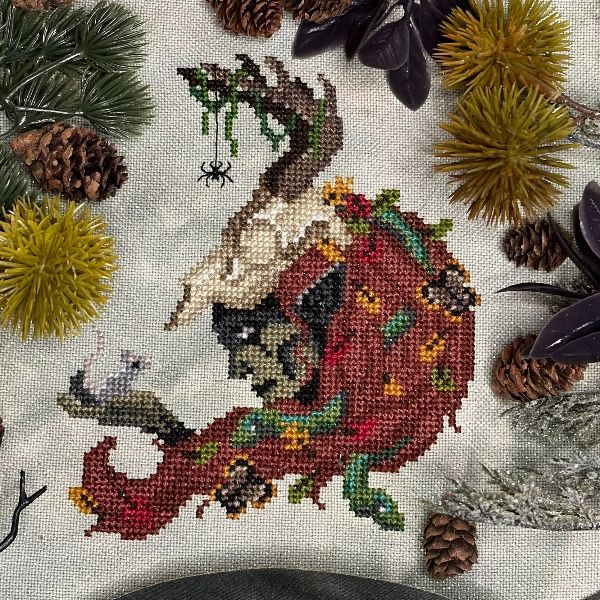 Darkwood Deity - The Stitch Crypt - Cross Stitch Pattern [Needlework Marketplace 2024]
