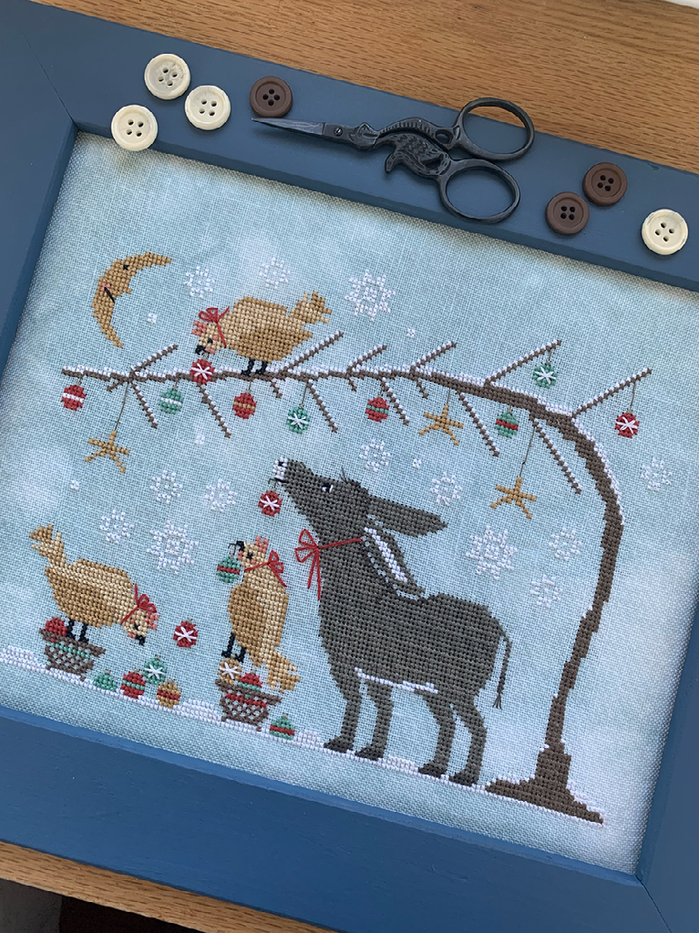 Chicken and Waffles - Stitches by Ethel - Cross Stitch Pattern [Needlework Marketplace 2025]