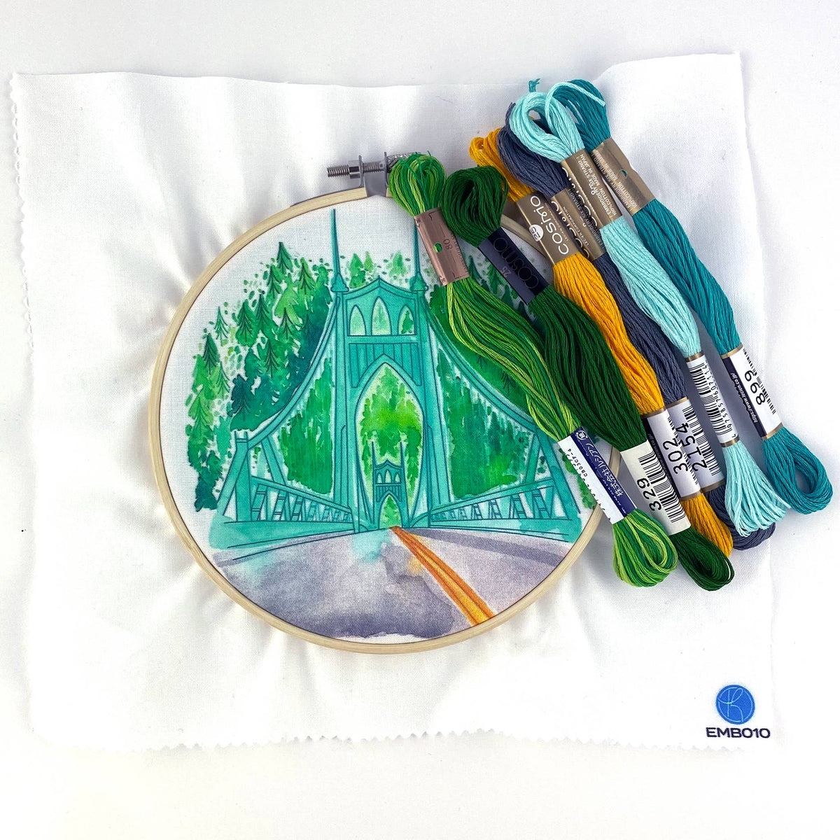 St Johns Bridge Embroidery Kit