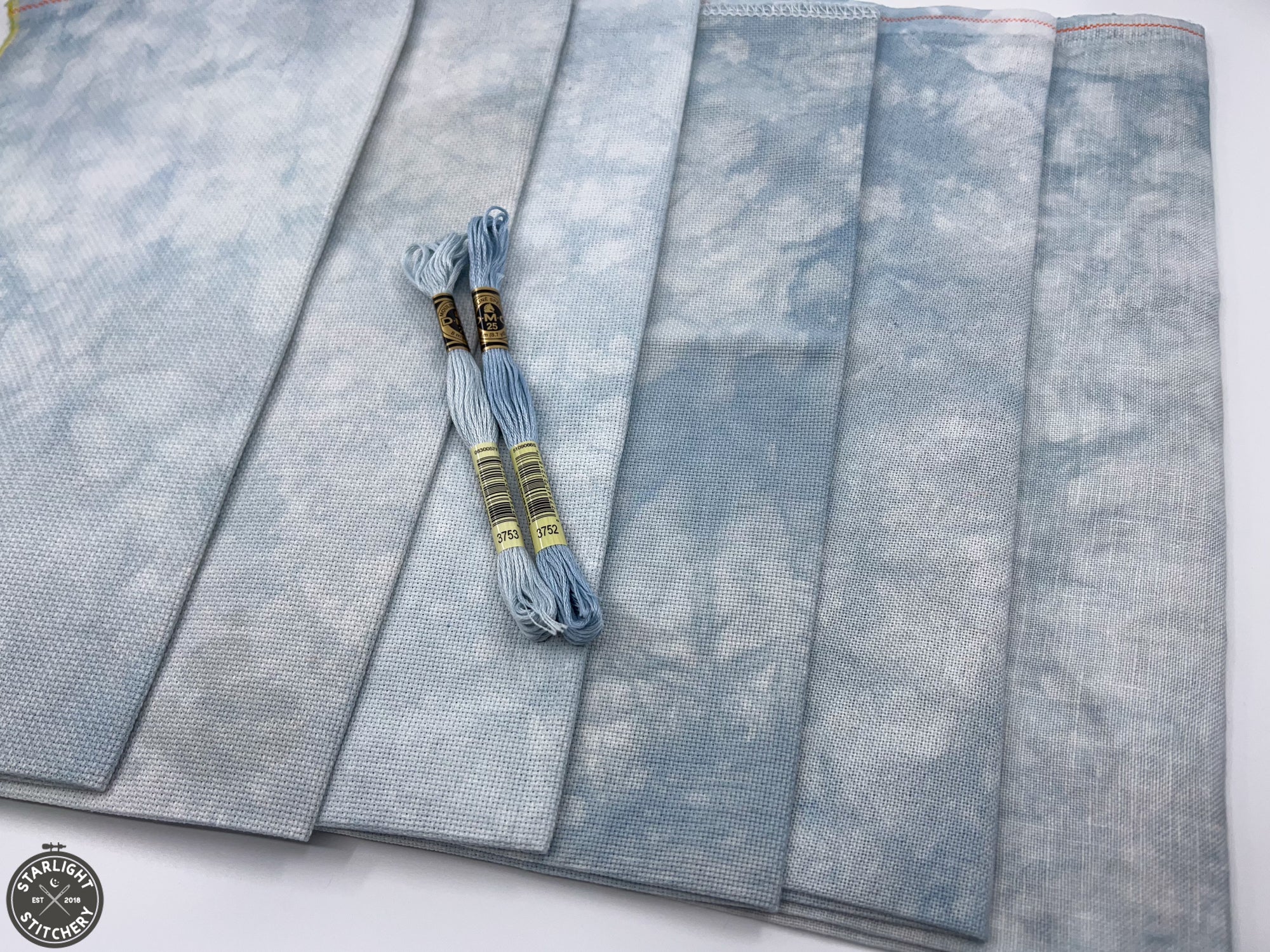 "Blue Ridge" Atomic Ranch Fabrics - Hand Dyed Cross Stitch Fabric