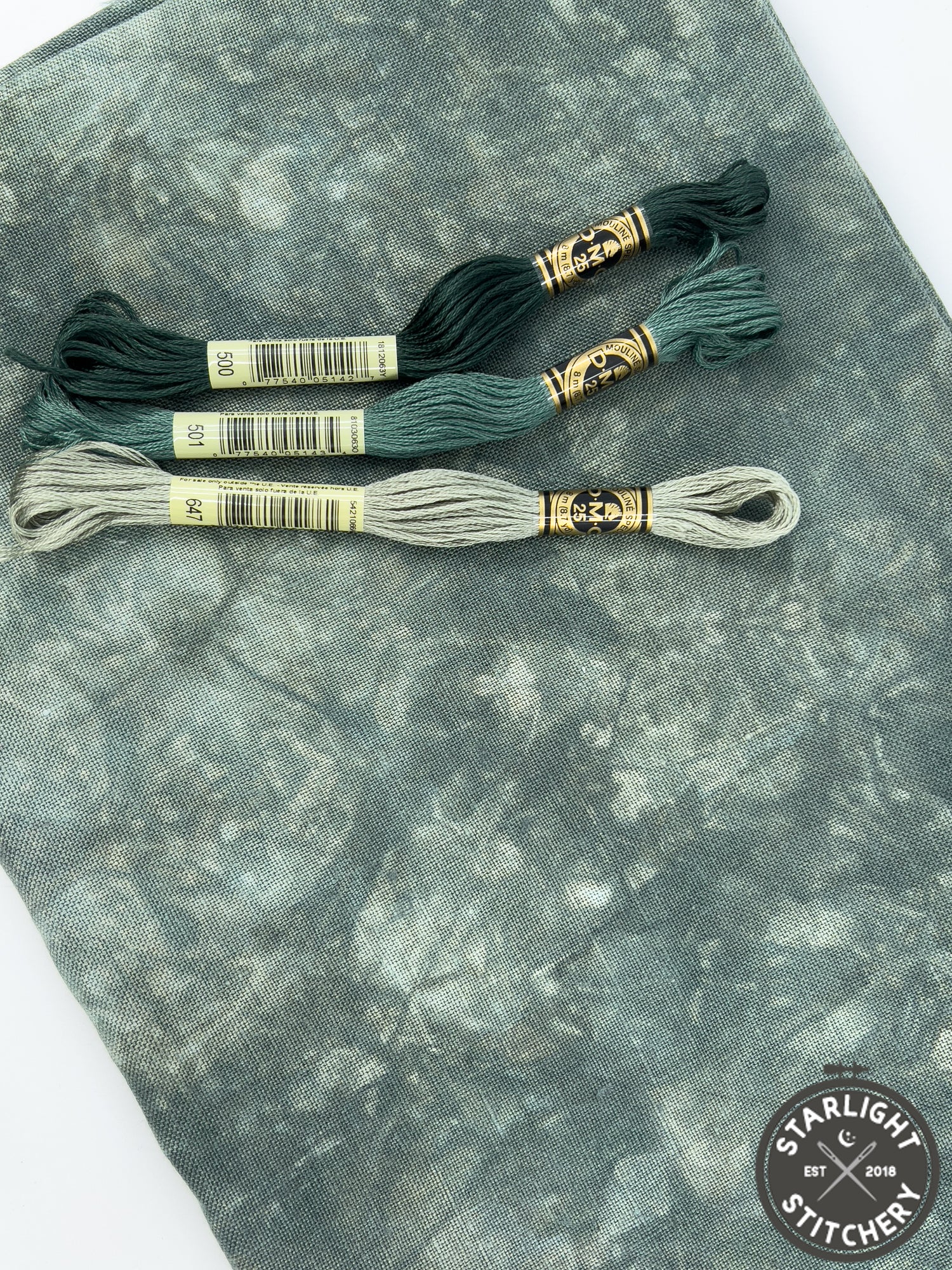 "Sequoia" Atomic Ranch Fabrics - Hand Dyed Cross Stitch Fabric