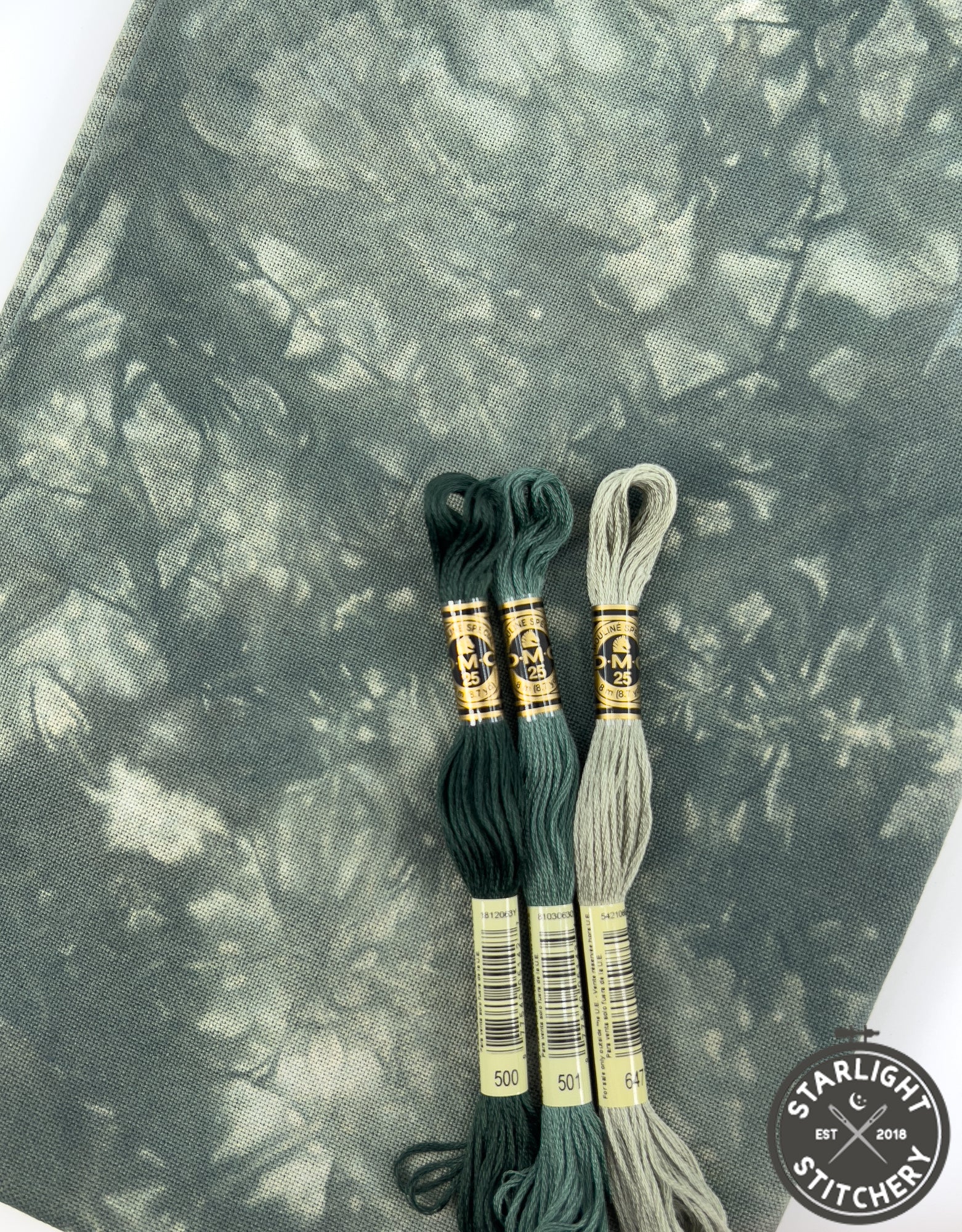 "Sequoia" Atomic Ranch Fabrics - Hand Dyed Cross Stitch Fabric