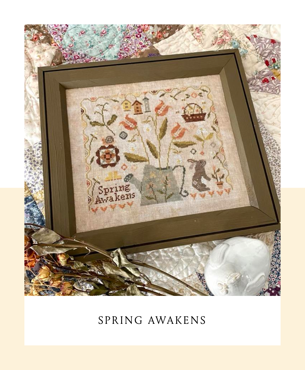 Spring Awakens - Blueberry Ridge Design - Cross Stitch Pattern [Nashville 2026]