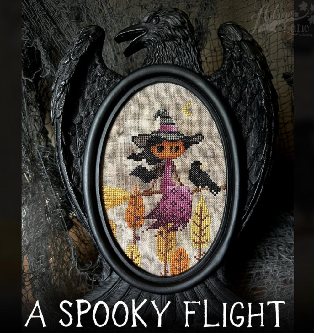 A Spooky Flight - Autumn Lane Stitchery [Nashville 2025 Release] - Cross Stitch Pattern