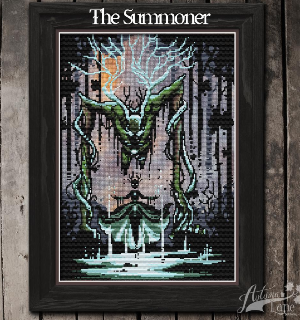 The Summoner - Autumn Lane Stitchery [Nashville 2025 Release] - Cross Stitch Pattern