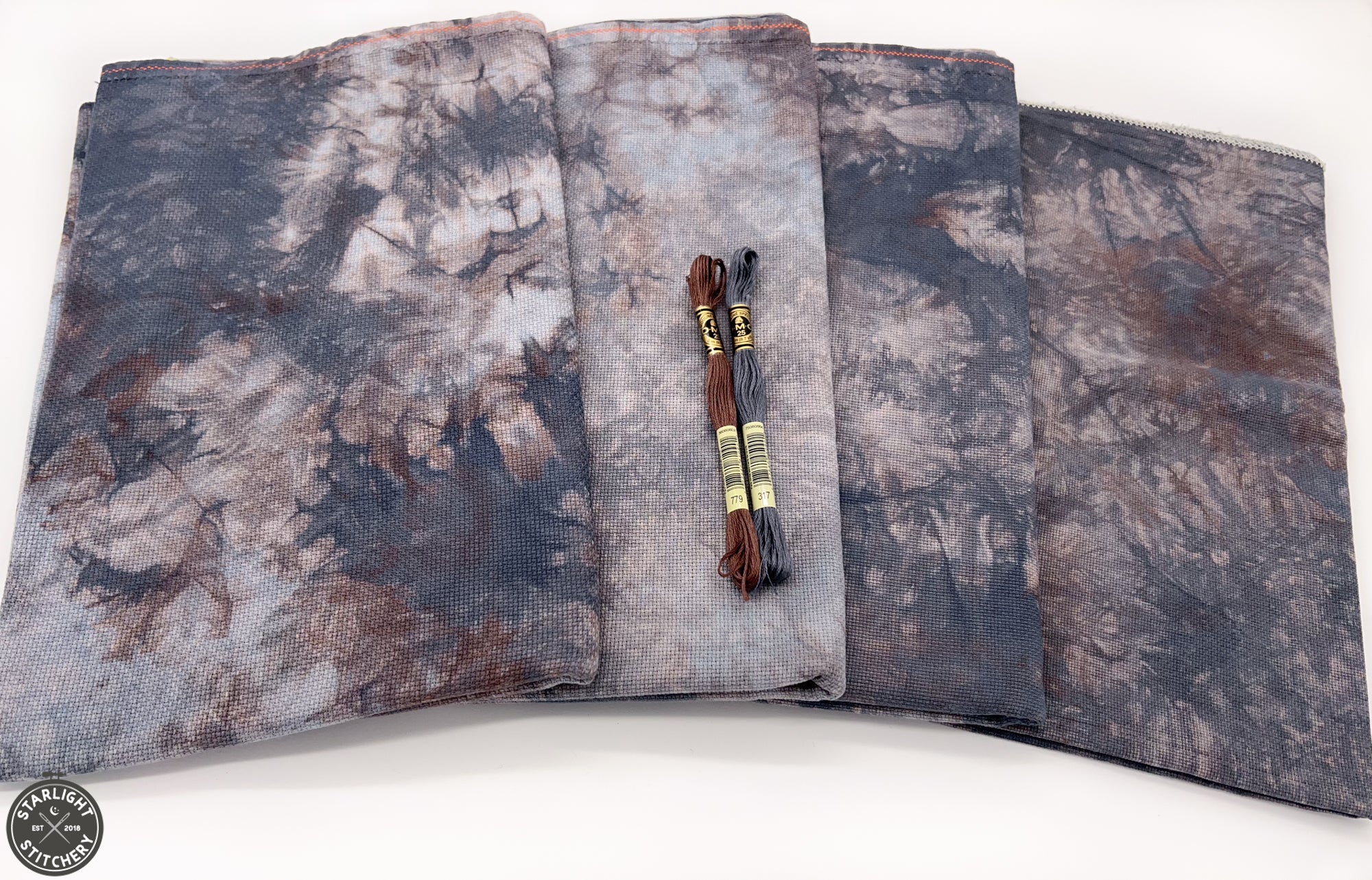 "Odyssey" Atomic Ranch Fabrics - Hand Dyed Cross Stitch Fabric