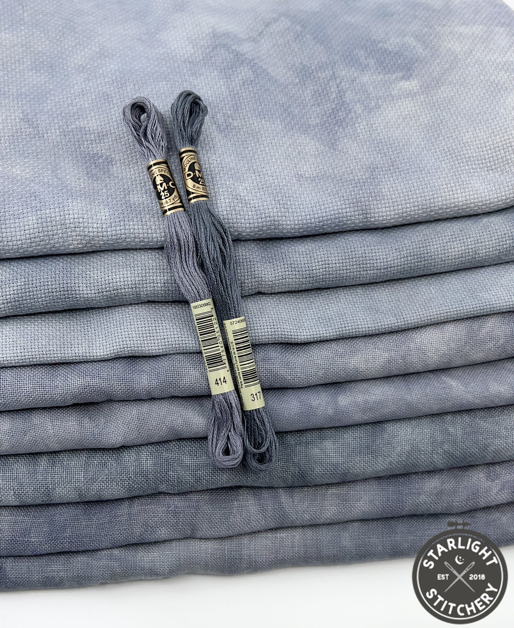 "LeStrange" Atomic Ranch Fabrics - Hand Dyed Cross Stitch Fabric