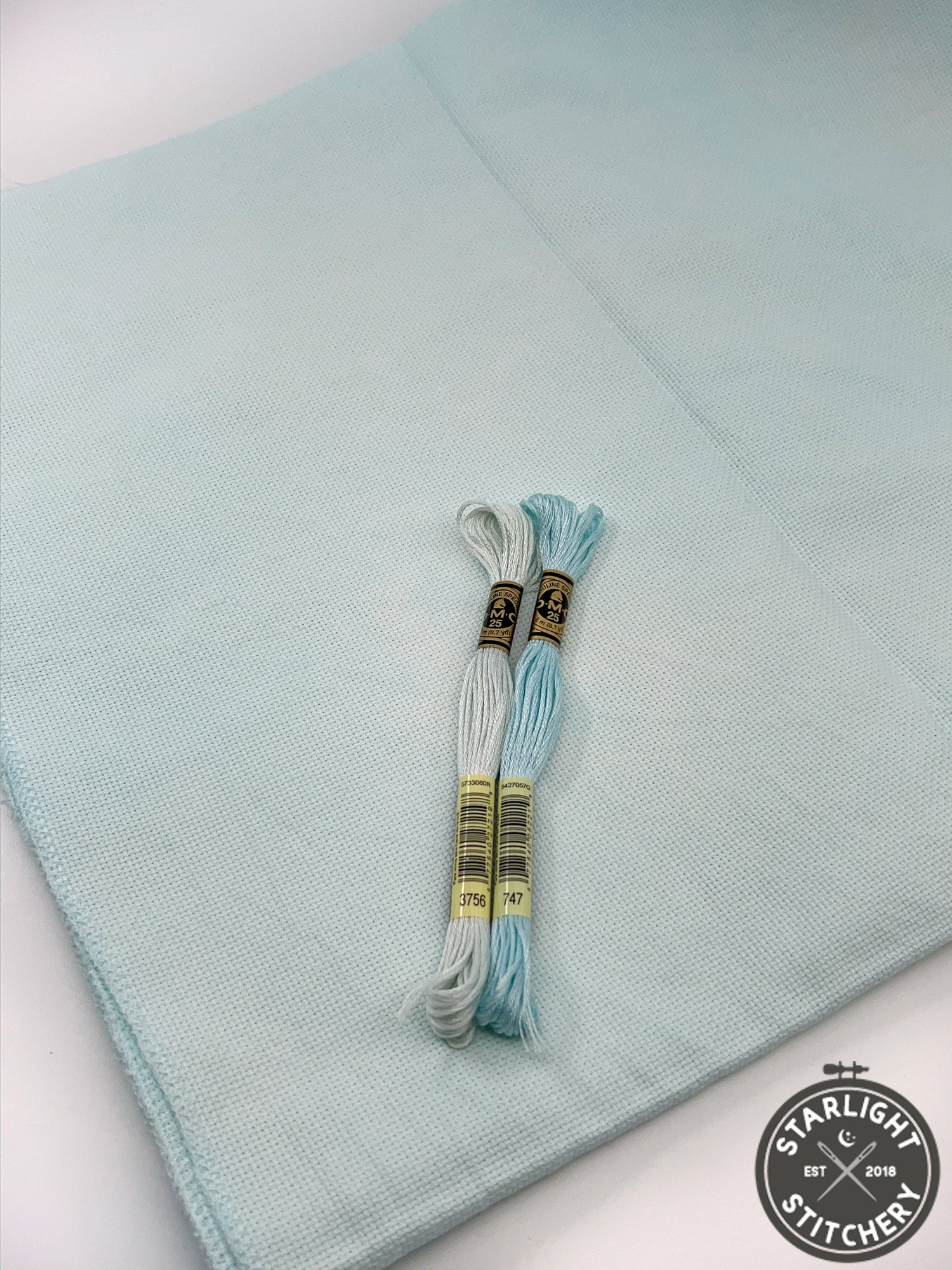"Ocean Sand" Atomic Ranch Fabrics - Hand Dyed Cross Stitch Fabric