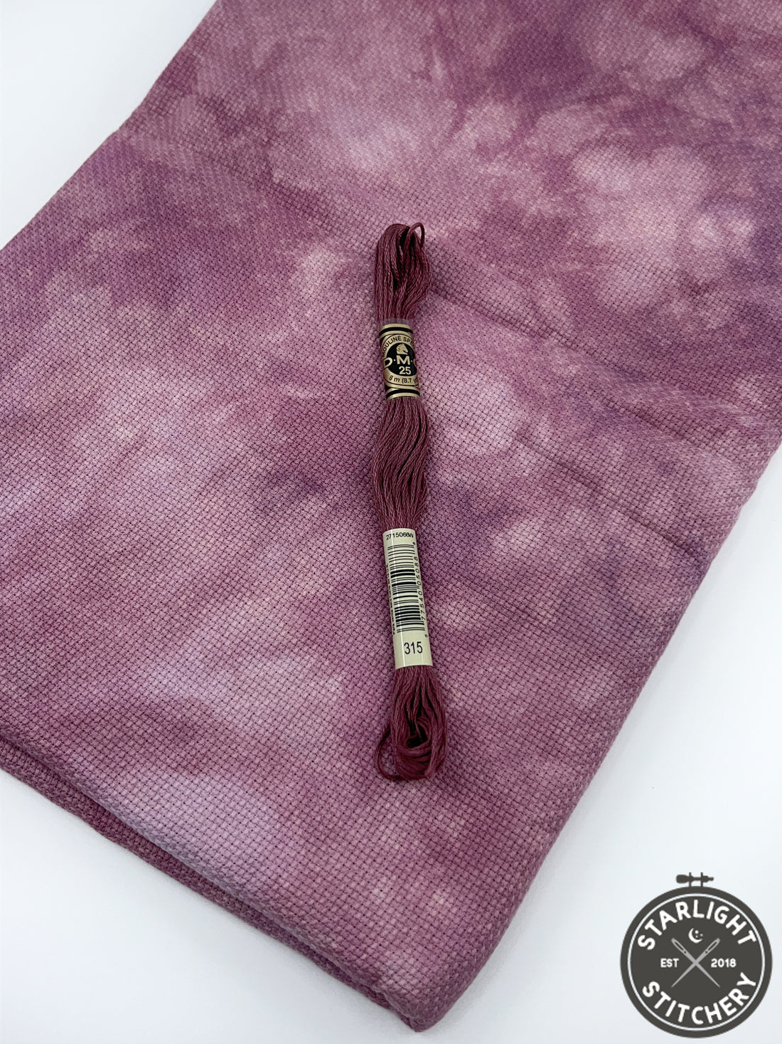 "Tea Rose" Atomic Ranch Fabrics - Hand Dyed Cross Stitch Fabric