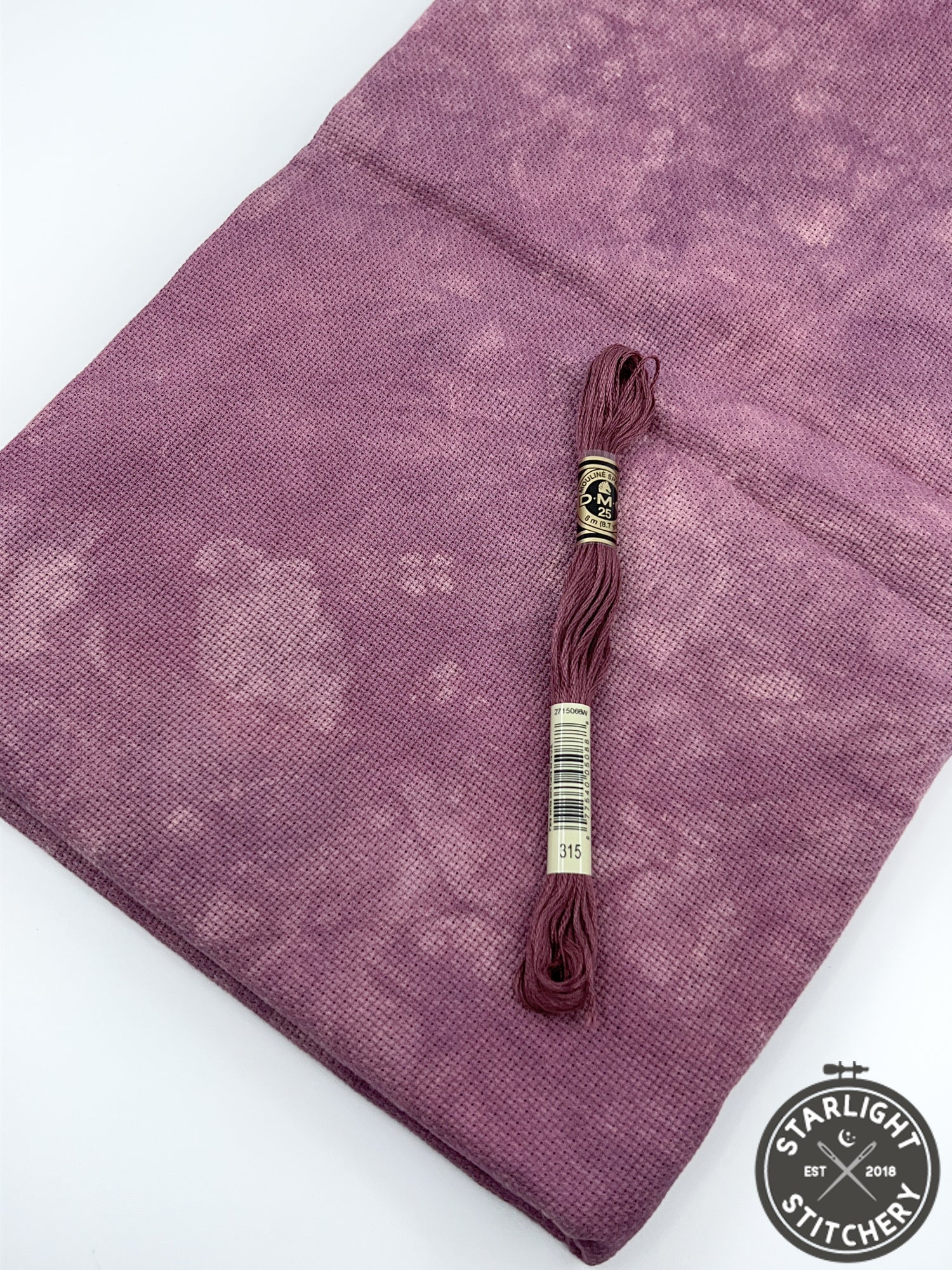 "Tea Rose" Atomic Ranch Fabrics - Hand Dyed Cross Stitch Fabric