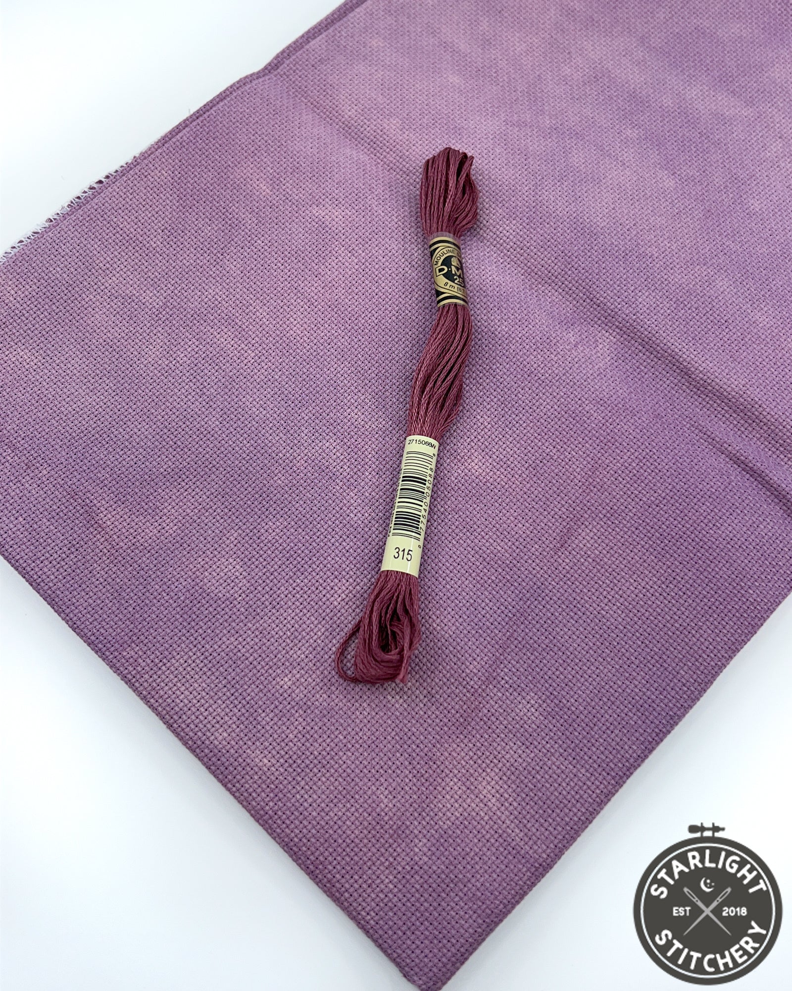"Tea Rose" Atomic Ranch Fabrics - Hand Dyed Cross Stitch Fabric