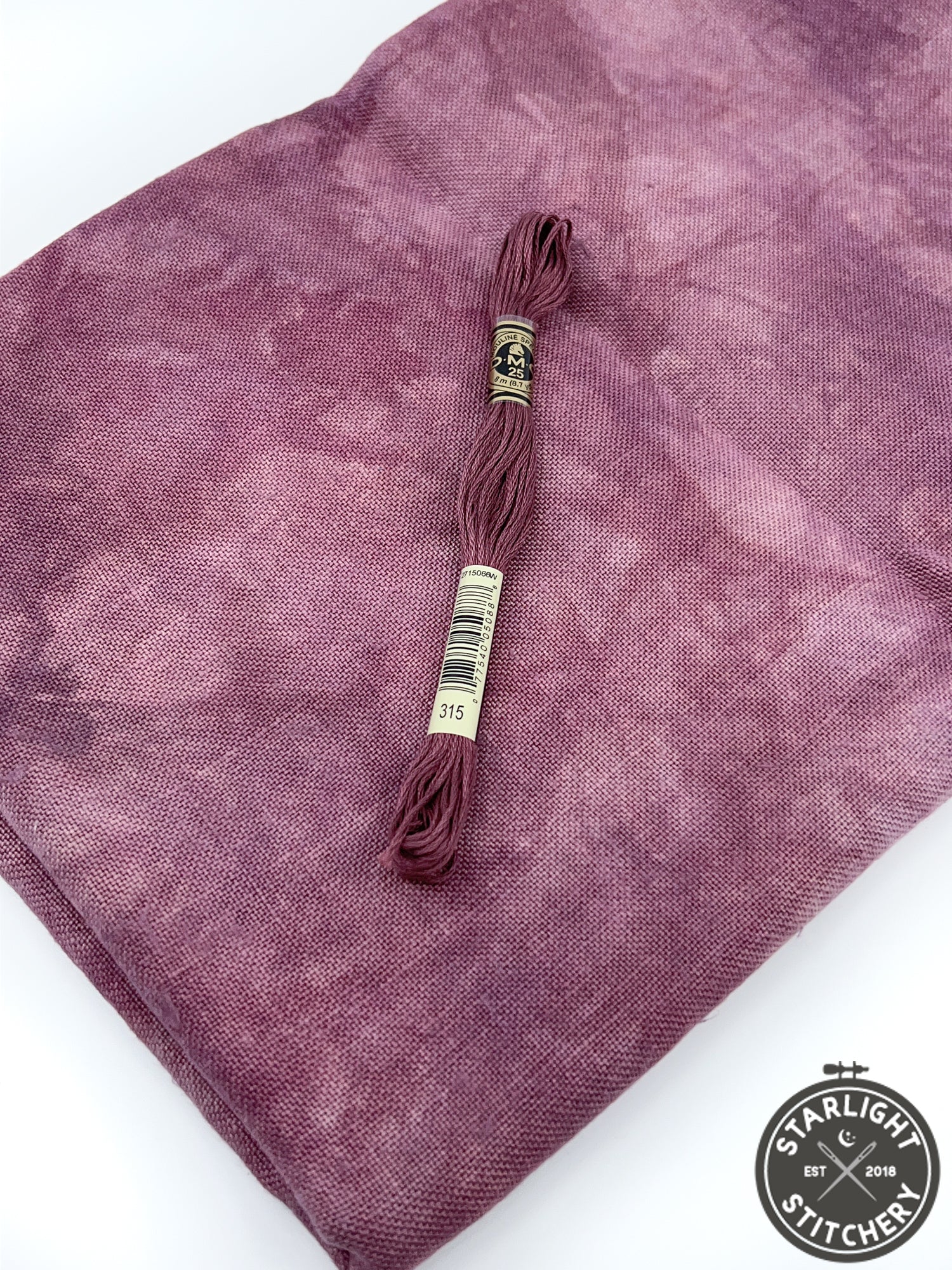 "Tea Rose" Atomic Ranch Fabrics - Hand Dyed Cross Stitch Fabric