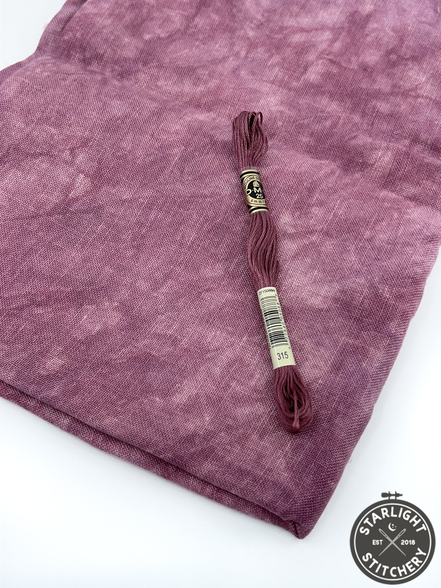 "Tea Rose" Atomic Ranch Fabrics - Hand Dyed Cross Stitch Fabric