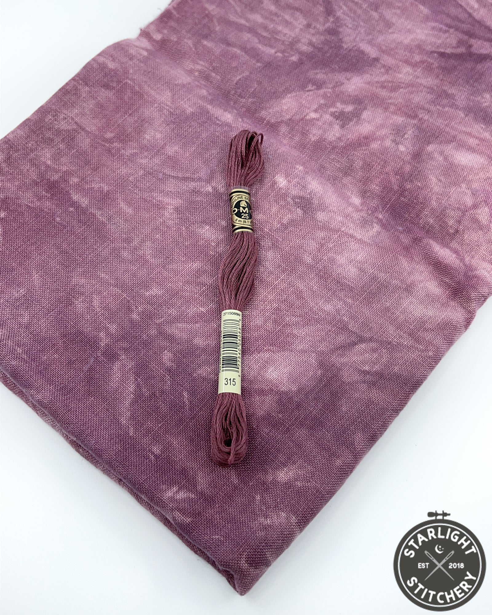 "Tea Rose" Atomic Ranch Fabrics - Hand Dyed Cross Stitch Fabric
