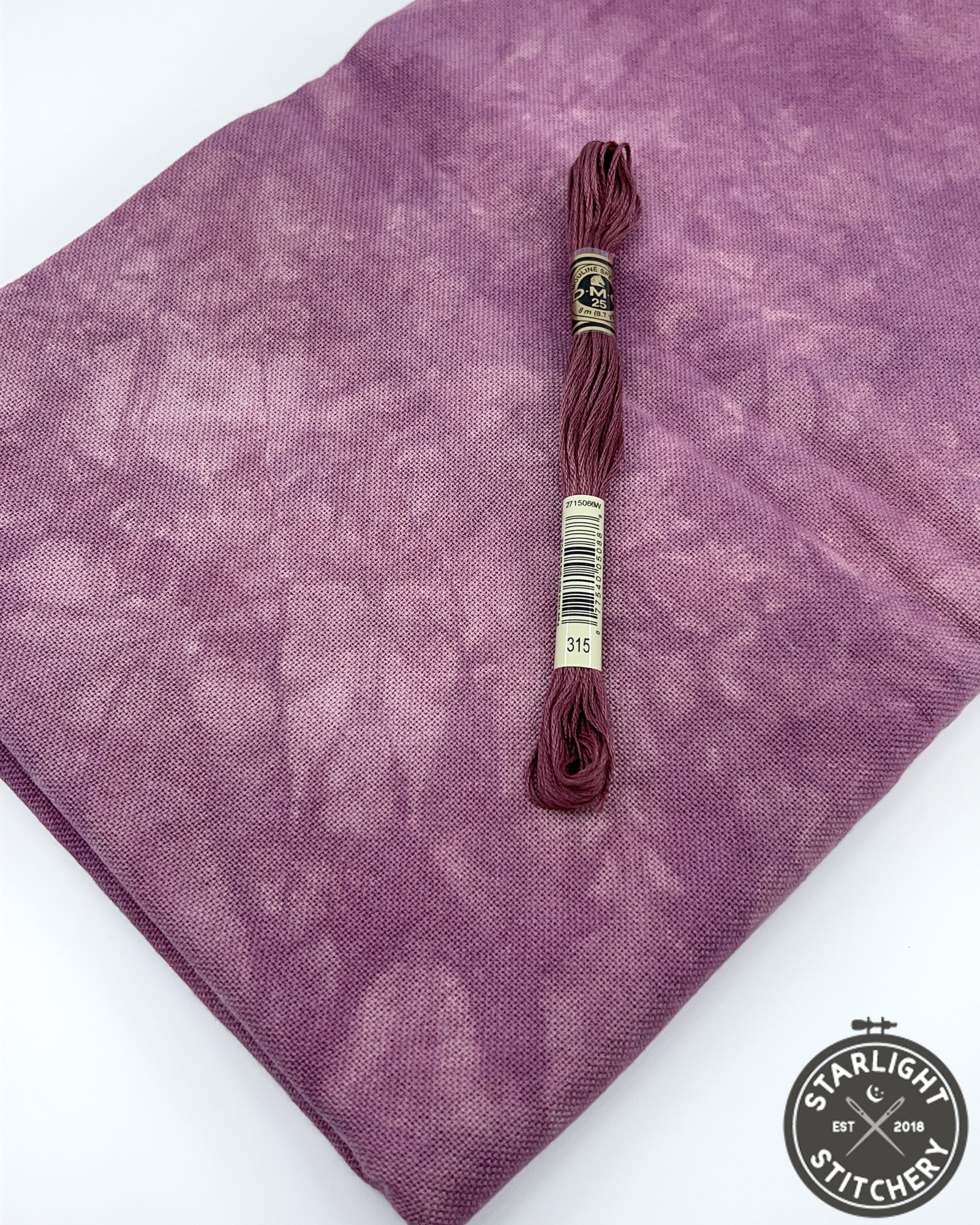 "Tea Rose" Atomic Ranch Fabrics - Hand Dyed Cross Stitch Fabric