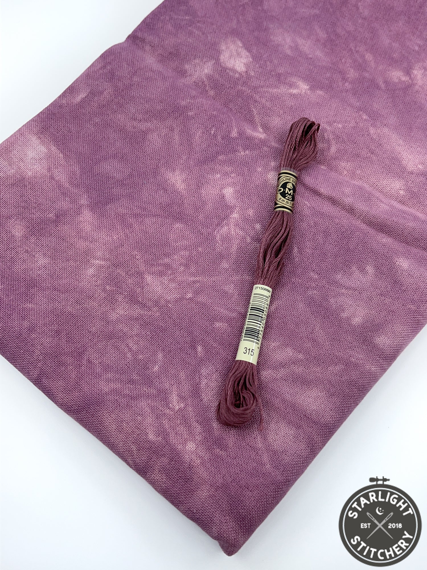 "Tea Rose" Atomic Ranch Fabrics - Hand Dyed Cross Stitch Fabric